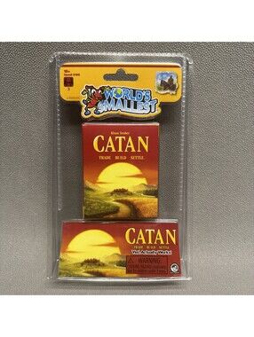 World's Smallest Settlers of CATAN Board Game Toy Doll House Miniature